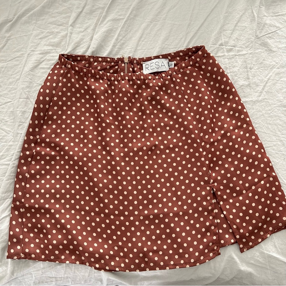 RESA Polka Dot Mini Skirt